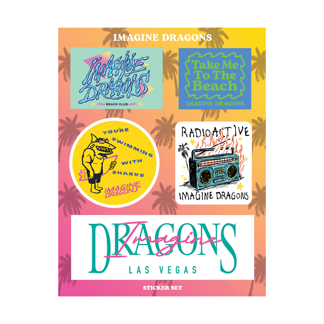 Imagine Dragons - Sticker Sheet