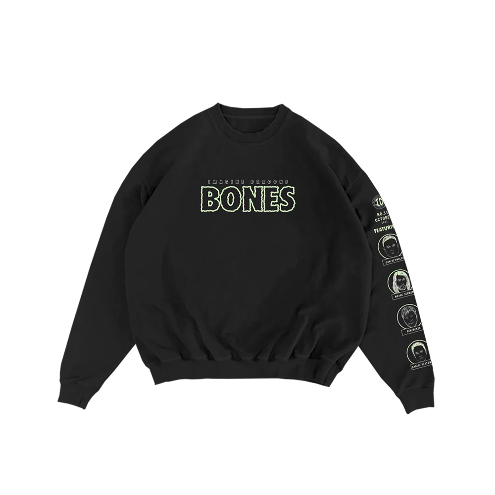 Imagine Dragons - Glow-In-The-Dark Bones Crewneck