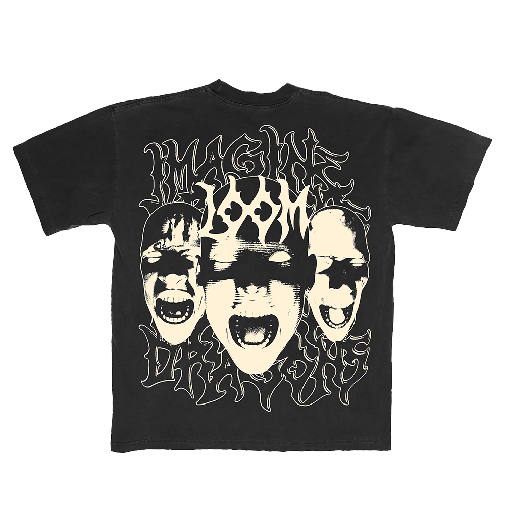 Imagine Dragons - Loom 3 Faces Black Tee