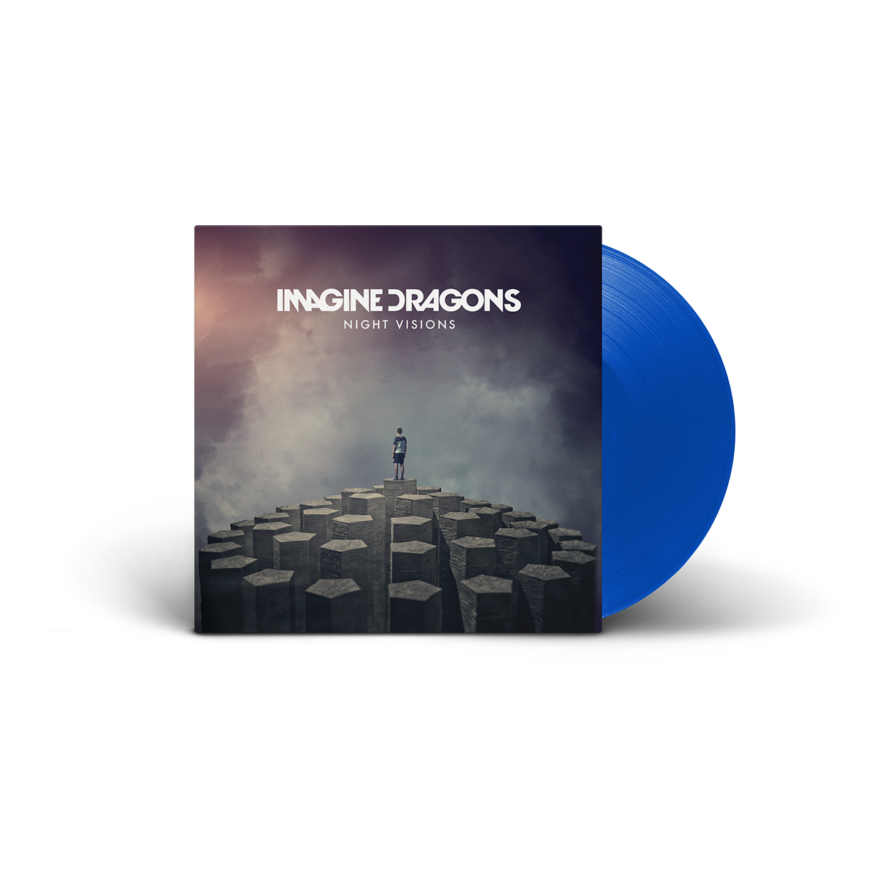 Night Visions: Blue Vinyl LP - Imagine Dragons