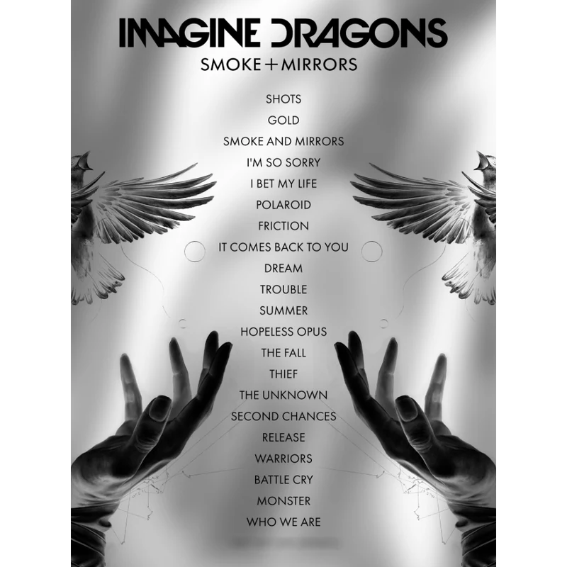 Imagine Dragons - Reflective Mirror Poster