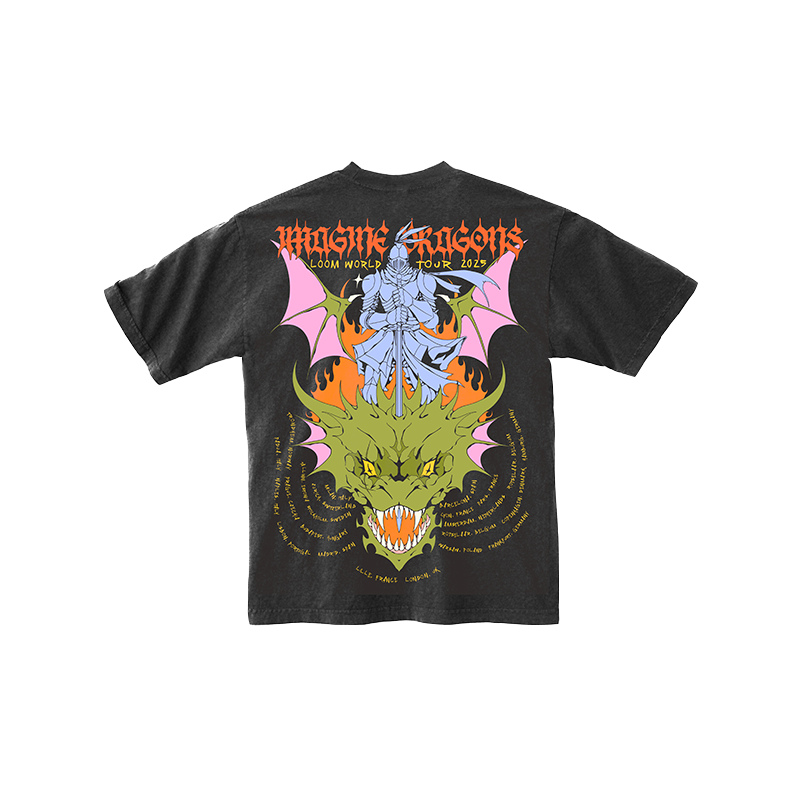 Imagine Dragons - KNIGHT DRAGON TOUR TEE