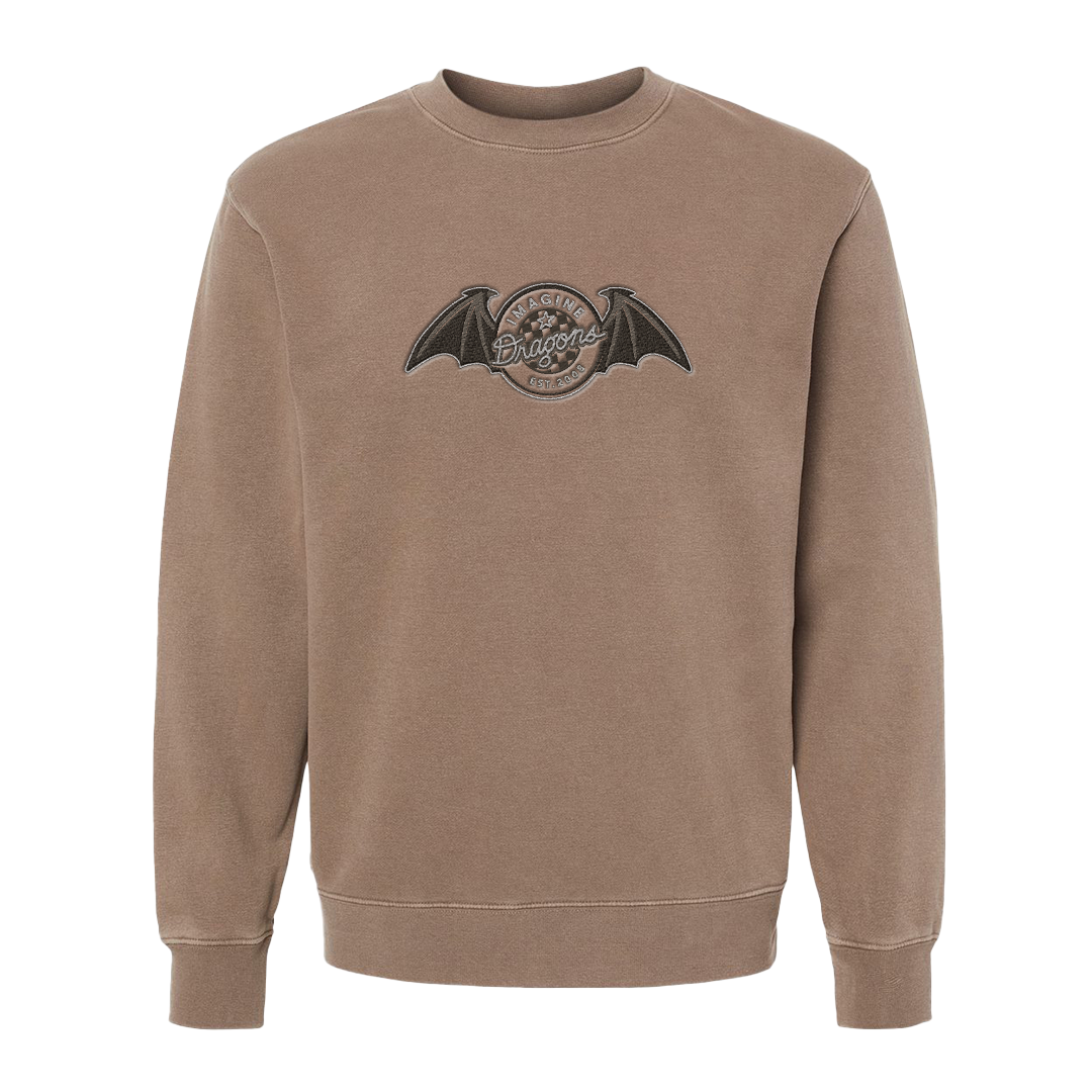 Imagine Dragons - Wings Brown Crewneck