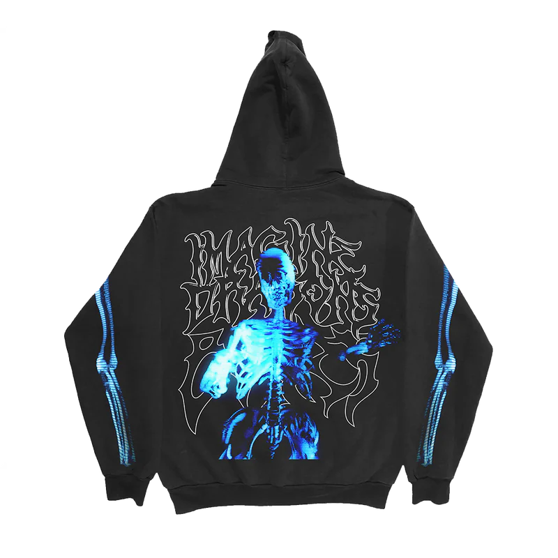 Imagine Dragons - Bones Skelly Hoodie.