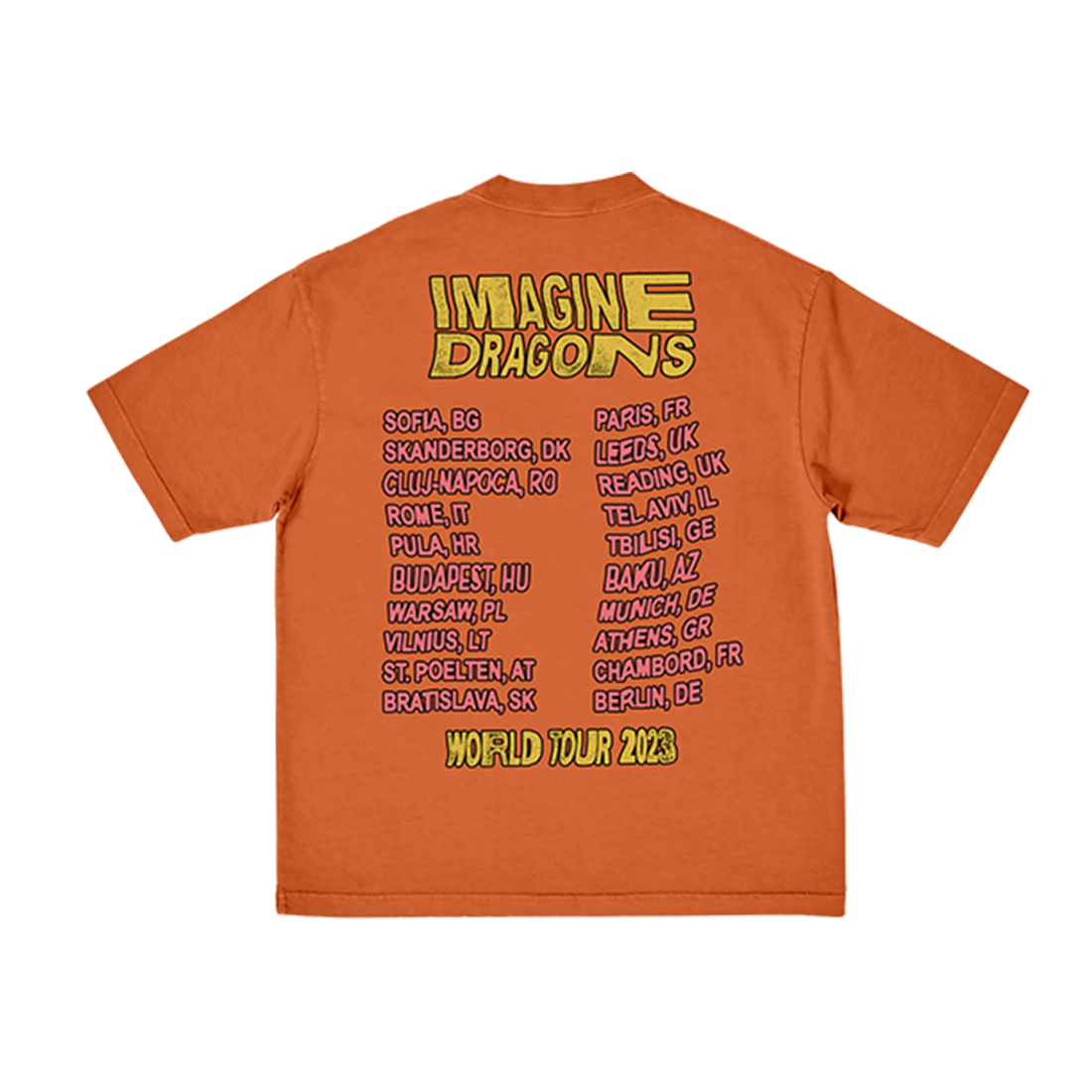 T-shirt Officiel Imagine Dragons 'Origins Circle Glitch' - Noir - Taille M - Neuf Avec étiquettes